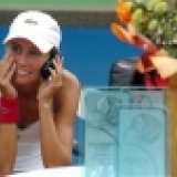 Close Gisela Dulko - Tennis Player from Argentina